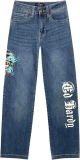ED HARDY Women’s Eagle Wide Leg Jeans WEHD8300-3 Review ed hardy jeans