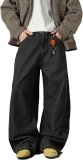 Baggy Hip Hop Jeans for Men Wide Leg Skater Denim Pants Review baggy jeans