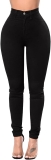 FISCLOSIN Women Colombian Design,Butt Lift,Sexy Skinny Review black jeans black