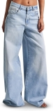 IT’S BASIC Straight Wide Leg Jeans for Women High Review jeans that flare