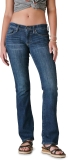 Lucky Brand Women’s Mid Rise Easy Rider Bootcut Jean Review lucky jeans