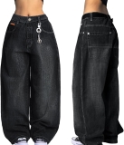 EMMIOL Women Boyfriends Hip Hop 90s Vintage Baggy Jeans Review baggy jeans