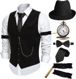 ZeroShop Halloween 1920s Mens Costume Peaky Blinders Review halloween family costumes