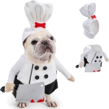 Dog Chef Costume – Halloween Scary Dog Costume with Review halloween scary costumes