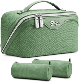 BOYATU Travel Makeup Bags for Women: Vintage Roman Review makeup bag