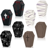 12 PCS Halloween Treat Boxes Coffin Shape Candy Boxes Review halloween treat boxes