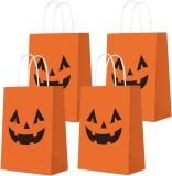 Halloween Pumpkin Gift Bags for Trick or Treat – 16 PCS Review halloween goodie bags