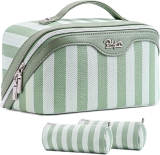 BOYATU Travel Makeup Bag Cosmetic Bag for Women: 3 Pcs Review makeup and makeup bags