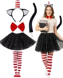 Cat Costume for Women – 5 Pcs Black Tutu Skirt Cat Ear Review halloween costumes for adults