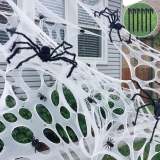 CESOF Giant Beef Netting Spider Web Halloween Review premium halloween decorations