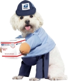 California Costumes Dog Mail Carrier Costume USPS Large Review halloween funny costumes