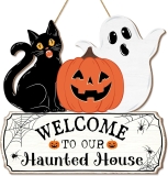 Halloween Decorations Door Hanging Sign, Halloween Review halloween decoration checklist