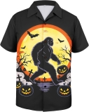 Funny Hawaiian Shirts for Men Short Sleeve Fun Beach Review halloween funny costumes