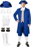 Colonial Costume Men – 18th Traditional America Review halloween costumes for adults