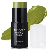 MEICOLY Light Green Face Body Paint Stick(1.06 Oz),St Review halloween scary costumes