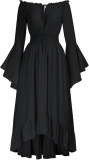 Scarlet Darkness Renaissance Dress Women Off Shoulder Review halloween costumes for women