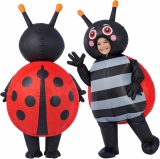 Halloscume Ladybug Inflatable Costume for Adults Review halloween funny costumes