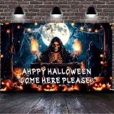 Happy Halloween Banner Large 71×44 Inch Yard Sign Review halloween banners