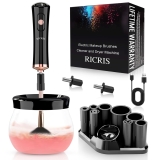 RICRIS Electric Makeup Brush Cleaner and Dryer Machine Review how to clean makeup brushes