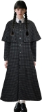 Horror Movie Black Family Costumes Plaid Coat, Women Review halloween family costumes