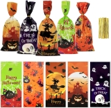 Halloween Treat Bags, Halloween Cellophane Treat Bags, Review halloween candy bags
