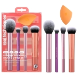 Real Techniques 5 Piece Everyday Essentials Makeup Review best makeup brushes