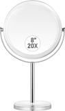 MIYADIVA 20X Magnifying Makeup Mirror,Double Sided 1X & Review makeup mirror