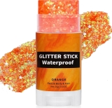 Orange Face Glitter Stick,Halloween Body Hair Glitter Review halloween kids accessories