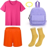 Halloween Traveler Costume Set for Adult Pink T-shirt Review halloween cosplay outfits