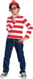 Disguise Wheres Waldo Halloween Costume, Official Waldo Review halloween costumes for kids
