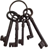 Salome Idea Vintage Cast Iron Skeleton Key Pirate Review halloween decoration ideas for home