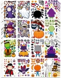 Aowplc 48 Halloween Make-a-Face Sticker Sheets for Kids Review halloween party ideas