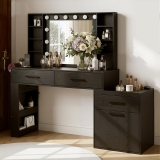 MALOL Vanity Desk with Mirror and Lights, Makeup Vanity Review makeup vanity