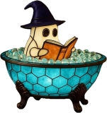 Halloween New Ghost Bubble Bath Lamp, Cute Bathtub Review cheap halloween decor ideas