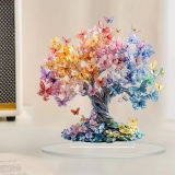 Butterfly Tree of Life Acrylic Desktop Decoration, Review halloween decoration ideas for home