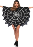 Gothic Glitter Spider Web Costume Poncho Review halloween costumes for women