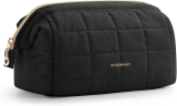 BAGSMART Makeup Bag Travel Toiletry Bag, Puffy Padded Review makeup bag