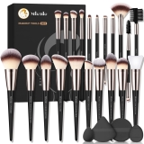 Makeup Brushes Set, Mlemle Professional 25 Pcs Makeup Review makeup brushes