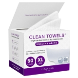 CLEAN SKIN CLUB Healthy Aging Clean Towels® XL, Smooths Review makeup remover