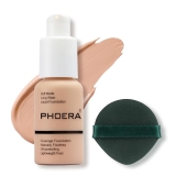 PHOERA 30ml Foundation Liquid,Full Coverage Foundation Review foundation makeup
