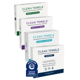 Clean Skin Club Clean Towels® XL Variety 4-Pack Travel Review makeup remover