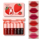 6 Colors Lip Tint Stain Set, Korean Makeup Lip Stain Review korean makeup