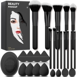 Koccido Makeup Brushes 26 Pcs Makeup Kit,Foundation Review makeup brush set