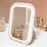 YEKKOPT Travel Makeup Mirror with Lights, Portable Review makeup mirror