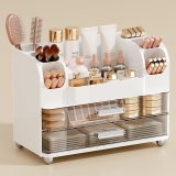 Makeup Organizer for Vanity with 2 Large Drawers, Review makeup organizer