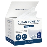 Clean Skin Club Clean Towels XL®, 100% USDA Biobased Review makeup products