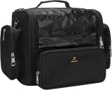 Makeup Brush Bag, Clear Makeup Brush Holder with Lid, Review makeup artist