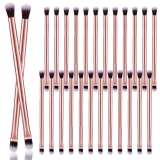 24 Pcs Eyeshadow Smudge Brush 2 in 1 Eyeshadow Double Review makeup brushes