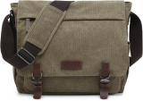 Large Vintage Canvas Messenger Shoulder Bag Travel Review messenger bags shoulder bag