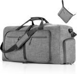 Vomgomfom 65L/85L/115L Foldable Travel Duffle Bag, Review duffel bag